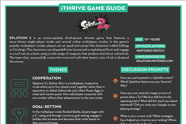 Game Guides - iThrive Games Foundation